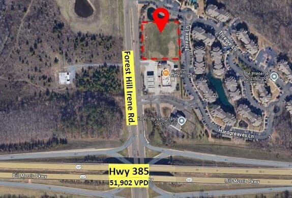 Forest Hill Irene and Hwy 385 Land