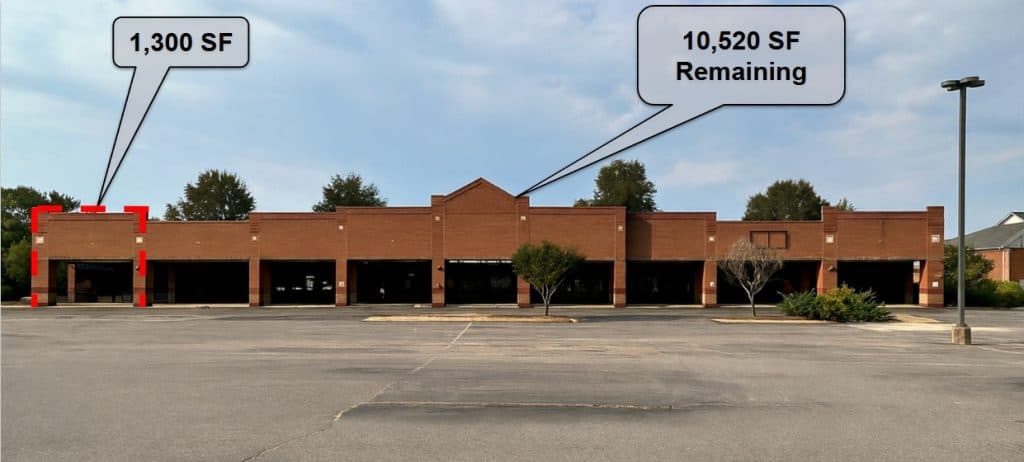 2906 Goodman Rd., Horn Lake, MS – 1,250-13,120 SF Freestanding Building