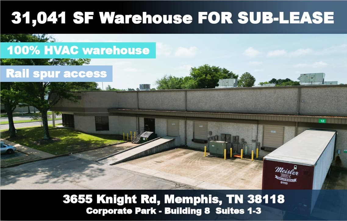 3655 Knight Rd, Memphis, TN 38118, Corporate Park – Building 8  Suites 1-3