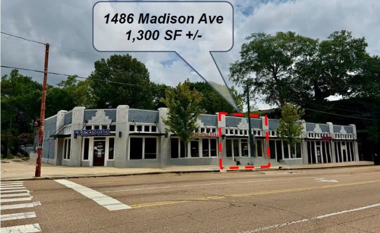 1486 Madison Ave.  |  Approx. 1,300 SF Office/Retail/Medical at Madison and McNeil