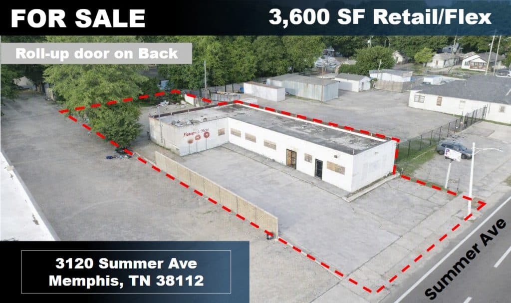 Multipurposed Flex-Retail Building  |  3120 SUMMER AVE MEMPHIS TN 38112