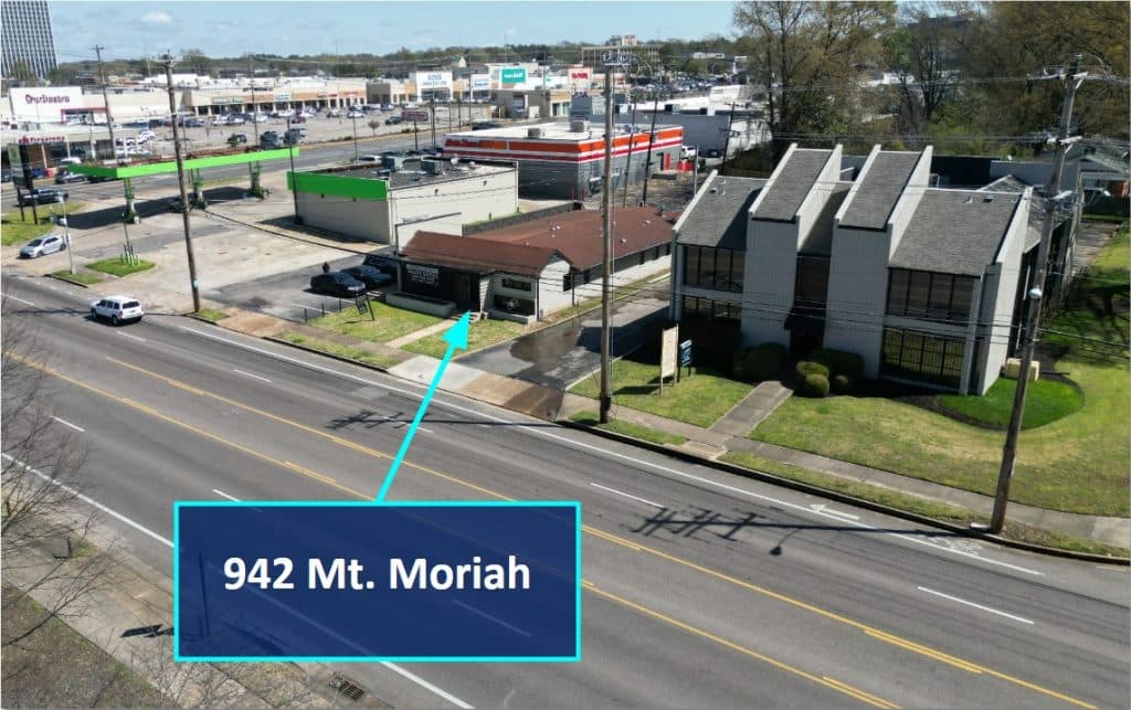 942 Mt. Moriah | Excellent East Memphis Location at Mt Moriah and Park