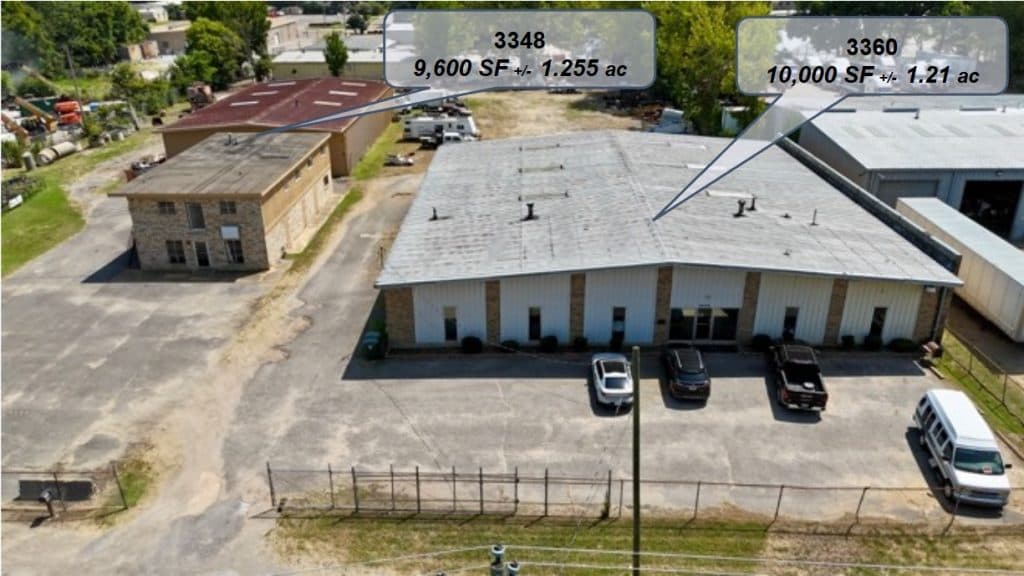±19,600 SF Two-Building Warehouse/Flex on ±2.47 AC | 3348 & 3360 Fontaine Rd., Memphis, TN 38116